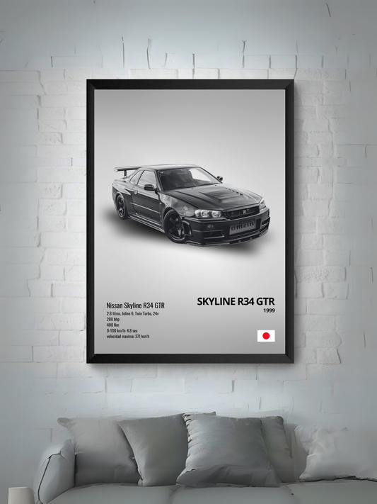 NISSAN SKYLINE R34 GTR